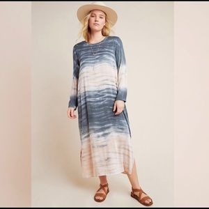 Anthropologie/Dolan Trina Tie-Dye Midi Dress